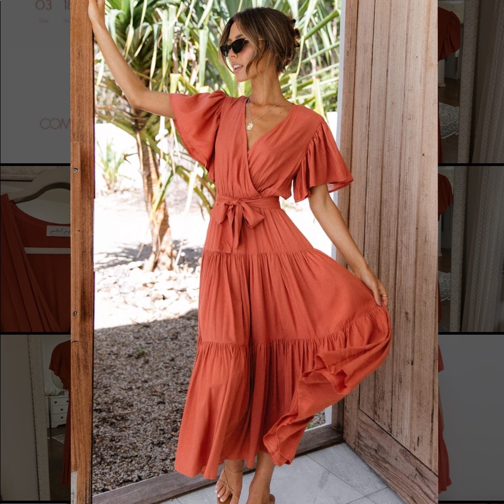 Petal & Pup Midi Dress